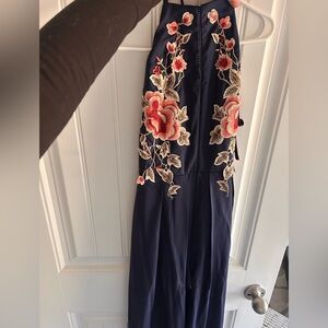 A'gaci Deep Blue Dress